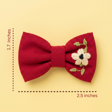 Load image into Gallery viewer, Roses are Red, Violets are Blue - Set of 3 Small Bows