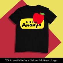 Load image into Gallery viewer, A For Baby Name Personalized Onesie or T Shirt