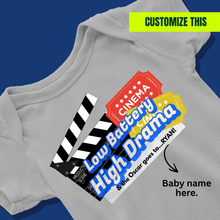 Load image into Gallery viewer, Low Battery High Drama Onesie or T-Shirt