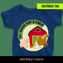Load image into Gallery viewer, Lil' Baby Had a Farm Onesie or T-Shirt