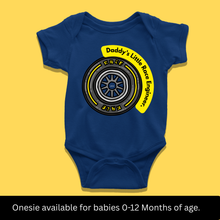 Load image into Gallery viewer, Daddy's Little Race Engineer Onesie or T-Shirt