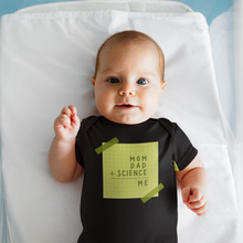 Load image into Gallery viewer, Mom, Dad & Science Made Me IVF Baby Personalizable Onesie or T Shirt
