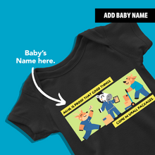 Load image into Gallery viewer, Good Things Come in Small Packages Customizable Onesie or T Shirt