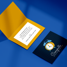 Load image into Gallery viewer, Alarm Clock - Customised Greeting Card