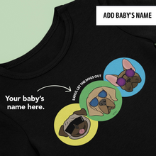 Load image into Gallery viewer, I Let The Dogs Out Onesie or T-Shirt