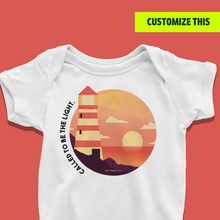 Load image into Gallery viewer, Called to be the light Onesie or T-Shirt