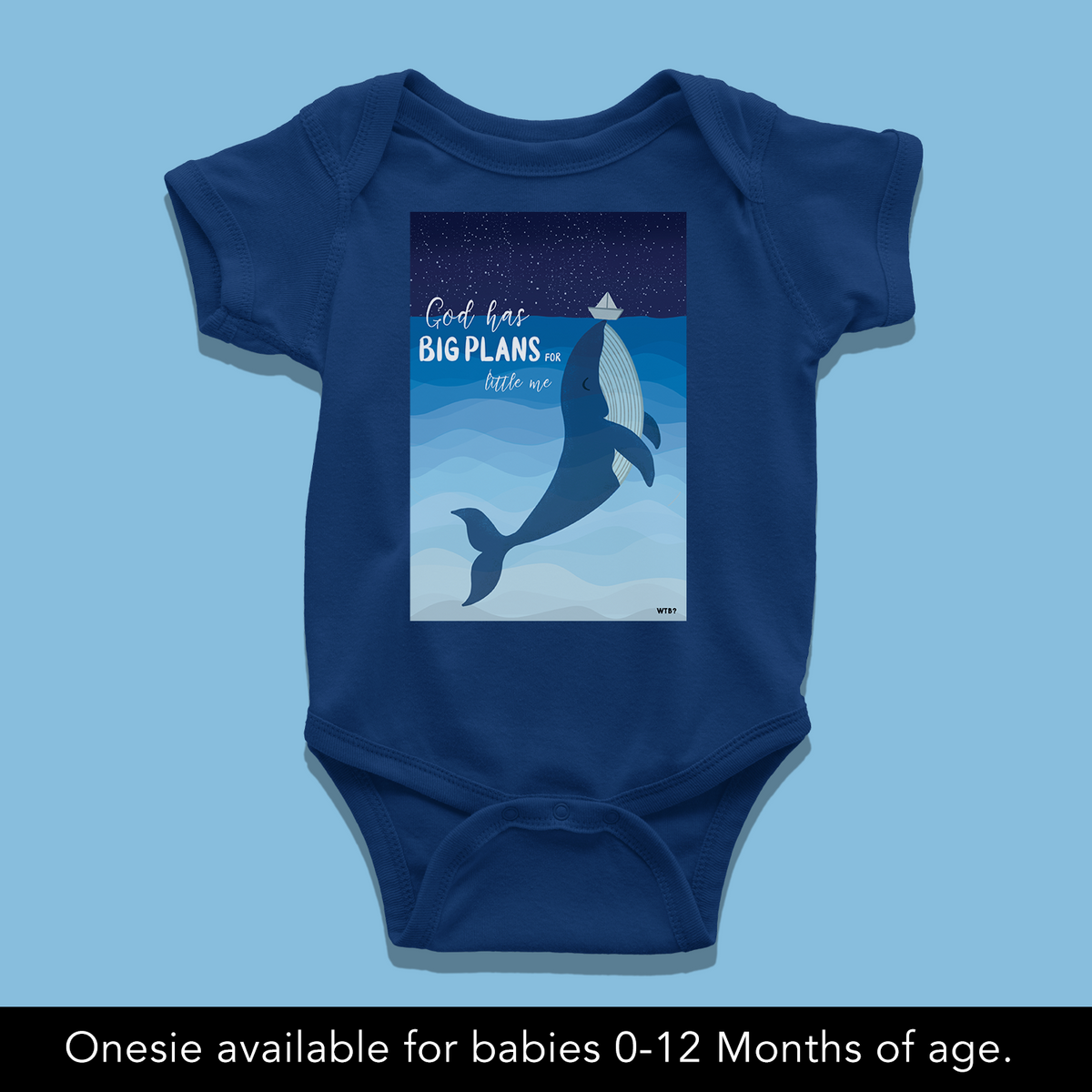 God has Big Plans for Little Me Onesie or T-Shirt – Where's The Baby