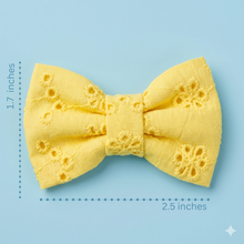 Load image into Gallery viewer, Here Comes The Sun - Set of 3 Small Bows
