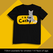 Load image into Gallery viewer, C For Baby Name Personalized Onesie or T Shirt
