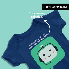 Load image into Gallery viewer, Chat GPT (Choose any relative) Onesie or TShirt
