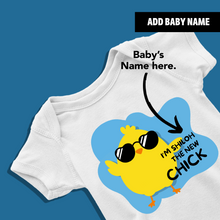 Load image into Gallery viewer, I&#39;m the new Chick Onesie or T Shirt
