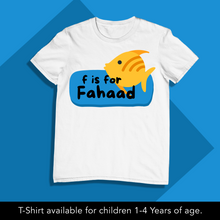 Load image into Gallery viewer, F For Baby Name Personalized Onesie or T Shirt
