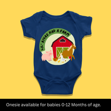 Load image into Gallery viewer, Lil' Baby Had a Farm Onesie or T-Shirt
