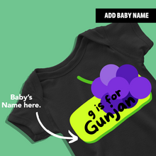 Load image into Gallery viewer, G For Baby Name Personalized Onesie or T Shirt
