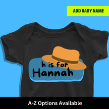 Load image into Gallery viewer, H For Baby Name Personalized Onesie or T Shirt

