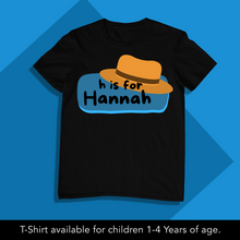 Load image into Gallery viewer, H For Baby Name Personalized Onesie or T Shirt
