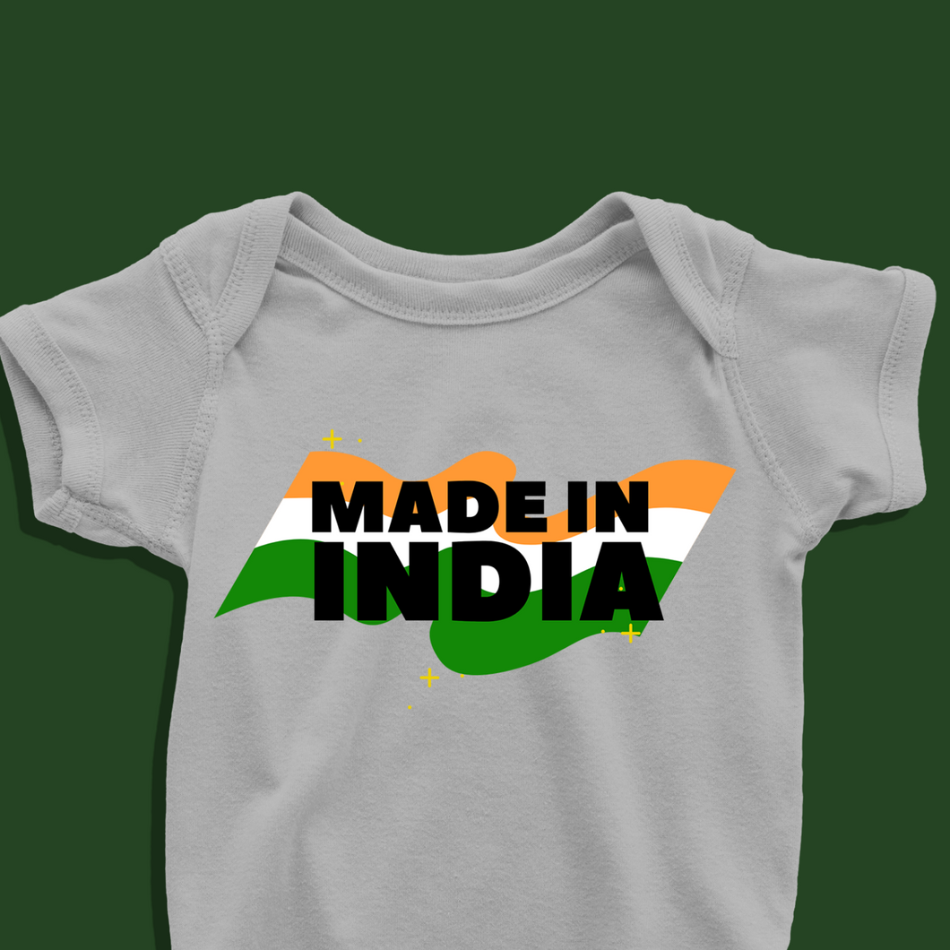 Made in India Onesie or T Shirt