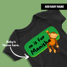 Load image into Gallery viewer, M For Baby Name Personalized Onesie or T Shirt
