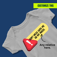 Load image into Gallery viewer, Don't Mess with me or my Massi Onesie or T-Shirt
