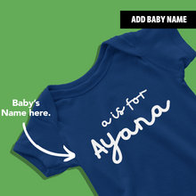 Load image into Gallery viewer, Personalized Baby Name Onesie or T Shirt
