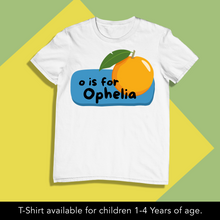 Load image into Gallery viewer, O For Baby Name Personalized Onesie or T Shirt
