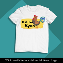 Load image into Gallery viewer, R For Baby Name Personalized Onesie or T Shirt
