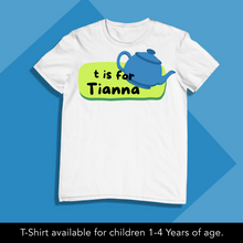 Load image into Gallery viewer, T For Baby Name Personalized Onesie or T Shirt
