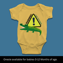 Load image into Gallery viewer, Warning! I'm Teething Onesie or T-Shirt
