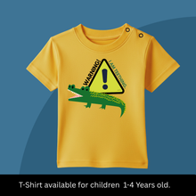 Load image into Gallery viewer, Warning! I'm Teething Onesie or T-Shirt
