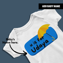 Load image into Gallery viewer, U For Baby Name Personalized Onesie or T Shirt
