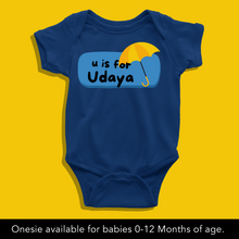 Load image into Gallery viewer, U For Baby Name Personalized Onesie or T Shirt
