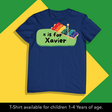 Load image into Gallery viewer, X For Baby Name Personalized Onesie or T Shirt
