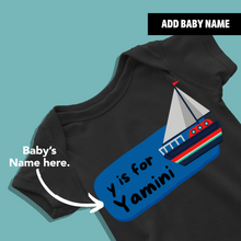 Load image into Gallery viewer, Y For Baby Name Personalized Onesie or T Shirt
