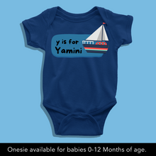 Load image into Gallery viewer, Y For Baby Name Personalized Onesie or T Shirt
