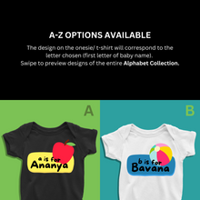 Load image into Gallery viewer, G For Baby Name Personalized Onesie or T Shirt
