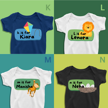 Load image into Gallery viewer, G For Baby Name Personalized Onesie or T Shirt
