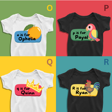Load image into Gallery viewer, G For Baby Name Personalized Onesie or T Shirt
