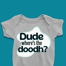 Load image into Gallery viewer, Dude, Where&#39;s The Doodh Onesie or T-Shirt
