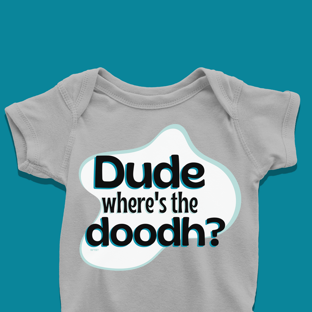 Dude, Where's The Doodh Onesie or T-Shirt