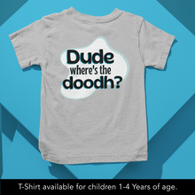 Load image into Gallery viewer, Dude, Where&#39;s The Doodh Onesie or T-Shirt
