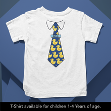 Load image into Gallery viewer, Ducky Tie Baby Onesie or T-Shirt
