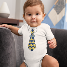 Load image into Gallery viewer, Ducky Tie Baby Onesie or T-Shirt
