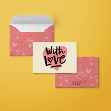 Load image into Gallery viewer, Sent With Love - Customised Greeting Card
