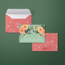 Load image into Gallery viewer, Bless the baby - Customised Greeting Card
