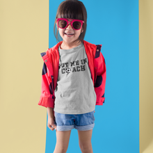 Load image into Gallery viewer, Put Me In Coach Onesie - Little Football Fan Onesie or T-Shirt
