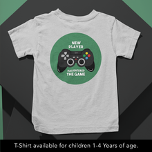 Load image into Gallery viewer, Gamer Baby: New Player has entered the game Onesie or T-Shirt
