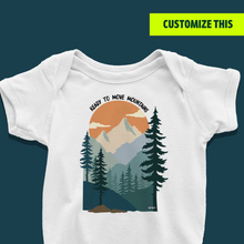Load image into Gallery viewer, This Baby Will Move Mountains Onesie or T-Shirt
