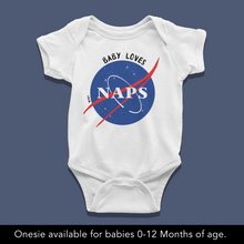 Load image into Gallery viewer, Astro-Naps Onesie or T-Shirt
