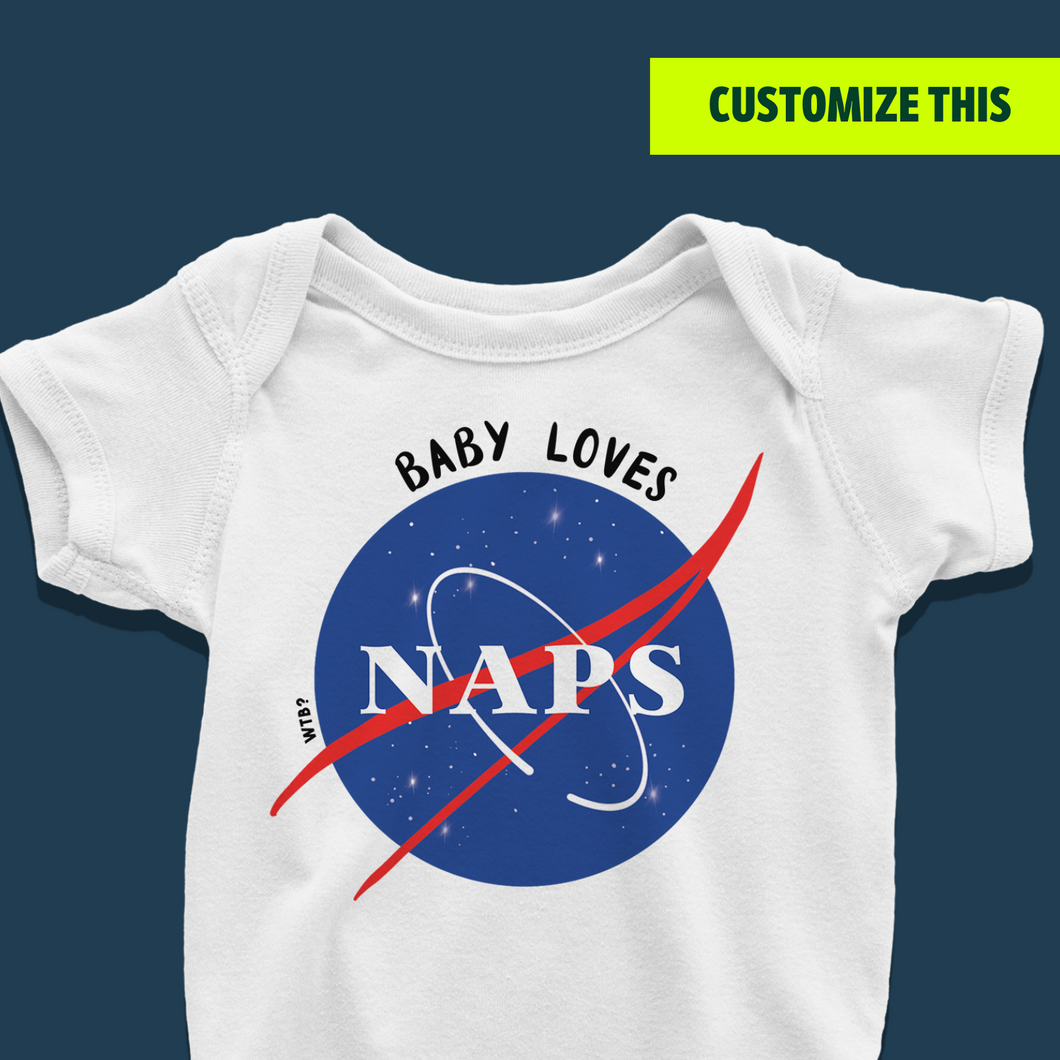 Astro-Naps Onesie or T-Shirt