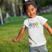 Load image into Gallery viewer, Peace Love &amp; Sunshine - Baby Onesie or T-Shirt
